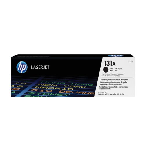 Toner Cartridge Hp 131A Ref CF210A
Black
Hewlett Packard