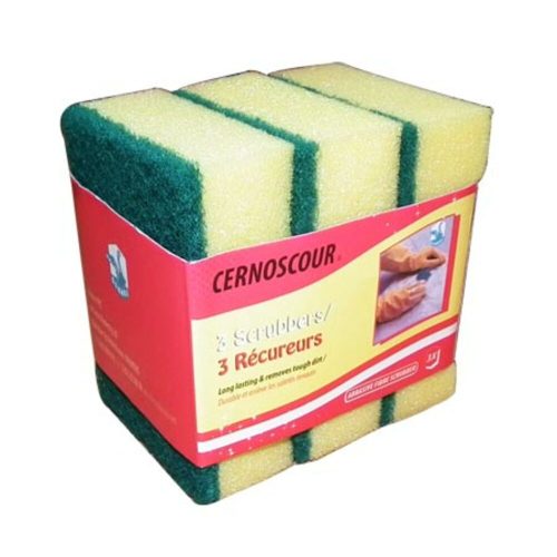 Sponge Scourer
Synthetic, W95*D70*T45mm [Pk 3]
Cernoscour
