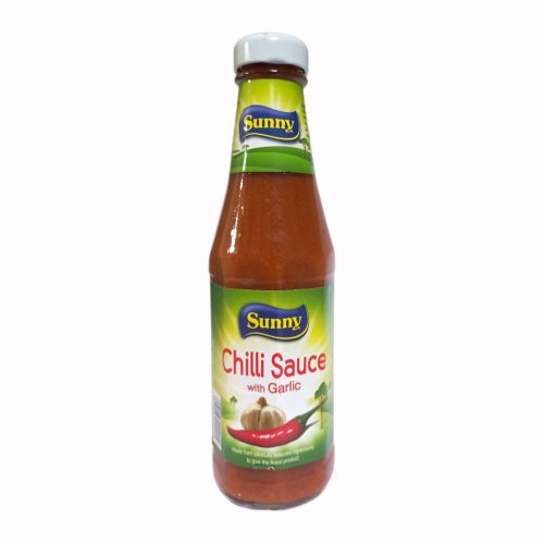 Chili Sauce with Garlic
300ml / 325g
Sunny