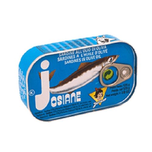 Sardines In Olive Oil
125g Canned
Josiane