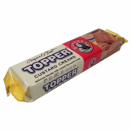 Biscuit Topper
125g Custard Cream
Bakers