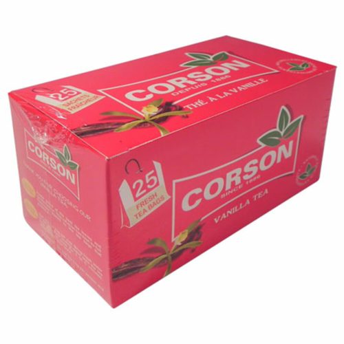 Tea Bags
50g Vanilla Tea [Pk 25]
Corson