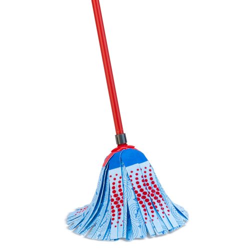 Mop With Red Stick Ref FH159
Super Mocio, 3 Action Mop, Blue Strands
Vileda