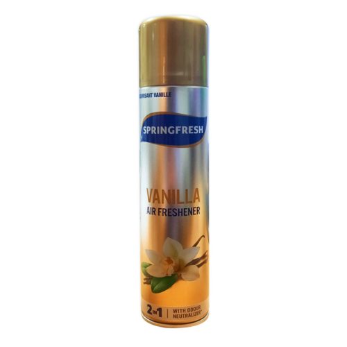 Air Freshener Spray
300ml Sweet Jasmine, Lemon zest, Vanilla, Lily of the Valley, Alphine Fresh ,Azure Breeze
Springfresh - Image 2