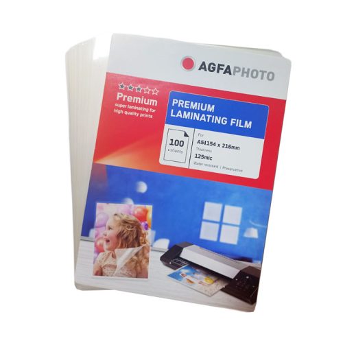 Laminating Film
A5 W154*D216mm, 125mic [Pk 100]
Agfa - Image 2