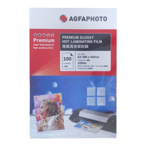 Laminating Film
A3 303*426mm, 125mic [Pk 100]
Yidu