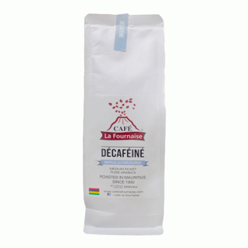 Ground Coffee [Moulu]
225g, Decaffeine, Pure Arabica
Cafe La Fournaise