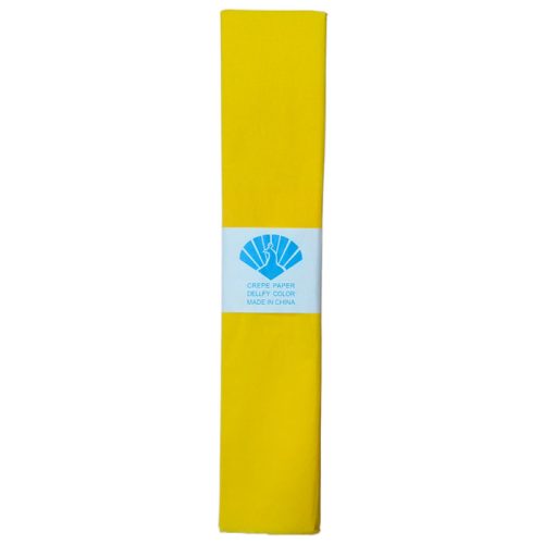 Crepe Paper
Yellow, 500mm*2m
Dellfy