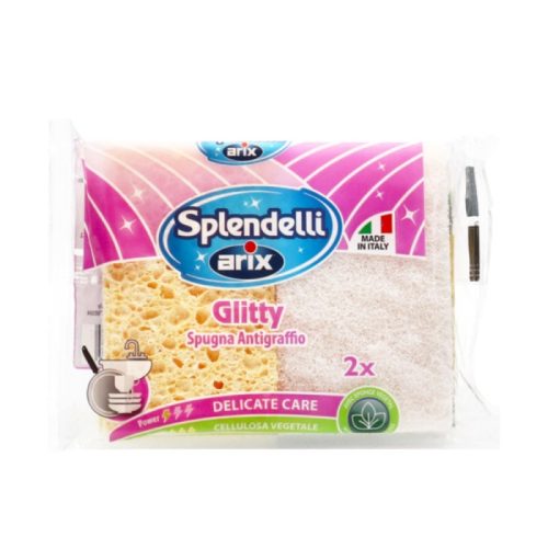 Sponge Scourer Ref NCS-504
Glitty, W110*D68*T25mm, Natural Cellulose [Pk 2]
Arix