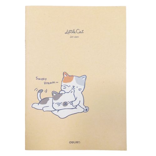 Soft Cover Notebook Ref FA540
A5, 40 Sheets, Shiba Inu Daily 2 [Little Cat]
Deli