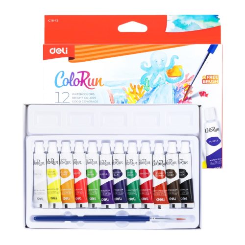 Water Color Ref C18-12
5ml, 12 Colors
Deli - Image 2