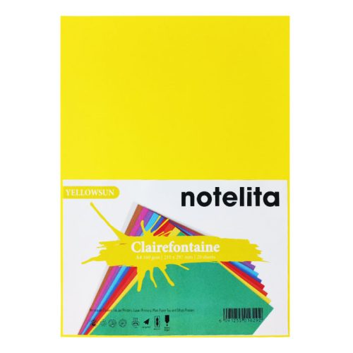 Bristol Paper Ref 1029C
A4 Yellow Sun, 160gsm [Pk 20]
Clairefontaine