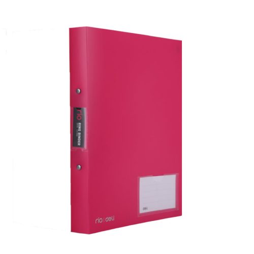 Ring Binder PVC Ref E39576
A4, 2 O-Ring, 33mm, Colour Varies
Deli