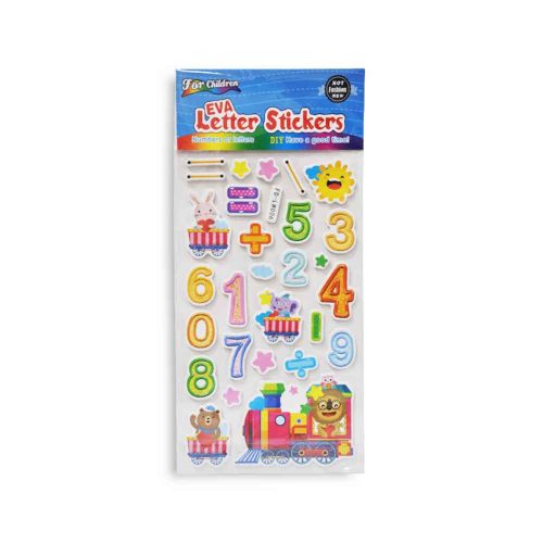 Sticker Ref FD-LW006 / GY-0001 / GY-0002 /GY-0003
Eva letters & Numbers
WYS