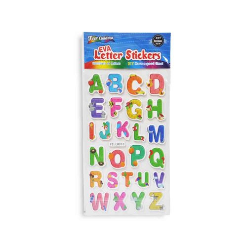 Sticker Ref FD-LW006 / GY-0001 / GY-0002 /GY-0003
Eva letters & Numbers
WYS - Image 2