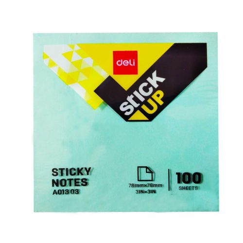 Sticky Notes Ref A01303
3"*3", 100 Sheets/Pad, Bright Pastel
Deli - Image 2