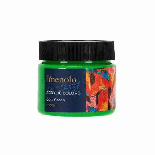 Acrylic Colors 023 Ref C17-GN
100ml, Green, finenolo
Deli