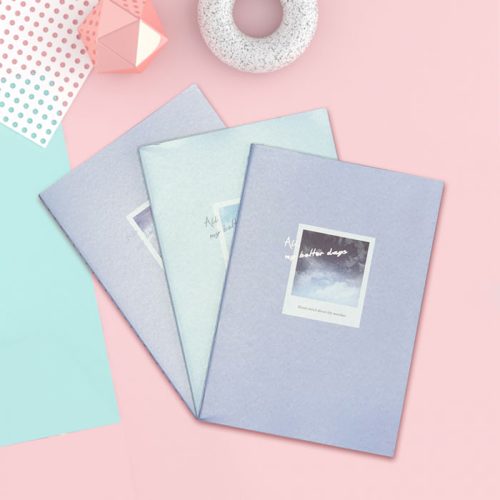 Soft Cover Notebook Ref PFA540
A5, 40 Sheets, Cloud Phase [All my better days]
Deli - Image 2