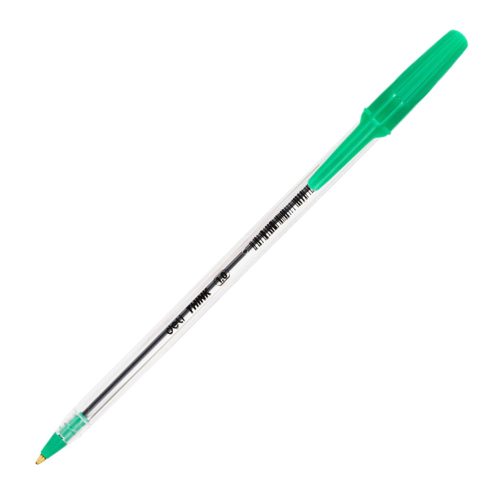Ball Point Pen Ref Q4-GN
Bullet Tip: 1.0mm, Green
Deli