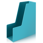 Magazine Holder Ref NS022
Light Blue [249*91*309mm] Nu Sign
Deli
