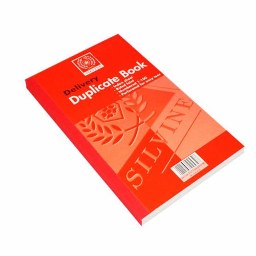 Soft Cover Delivery Duplicate Book Ref 613
W125*D213mm, 100 Duplicate Sheets Ruled
Silvine