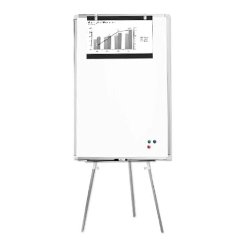 Flipchart Ref E7885
W60*H90cm, erasel black metal stand
Deli