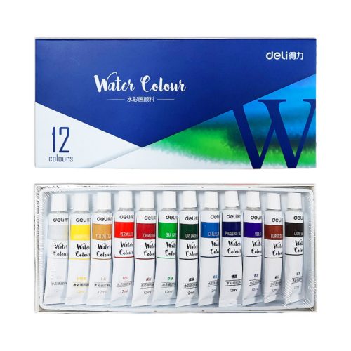 Water Colour Ref 73850
12 Colours, 12ml
Deli