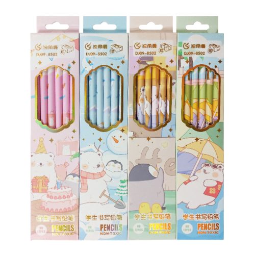 Wood Pencil With Eraser Ref DJ09-8502
HB [Pk 12]
Meli Melo - Image 2