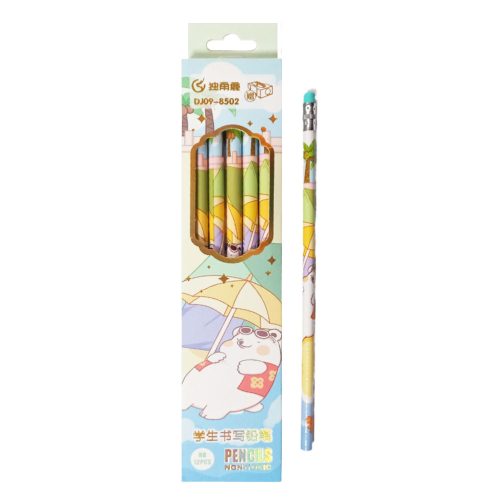Wood Pencil With Eraser Ref DJ09-8502
HB [Pk 12]
Meli Melo