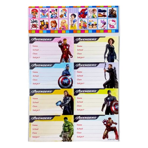 Sticker Name Ref 811
Assorted Cartoon Characters [Pk 32]
WYS - Image 3