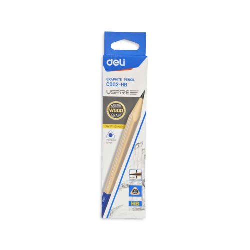 Wood Pencil Ref C002-HB
HB [Pk 12]
Deli