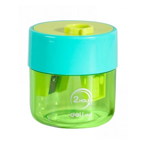 Pencil Sharpener Ref EH558
Two-Hole, 48*48*55.3mm
Deli