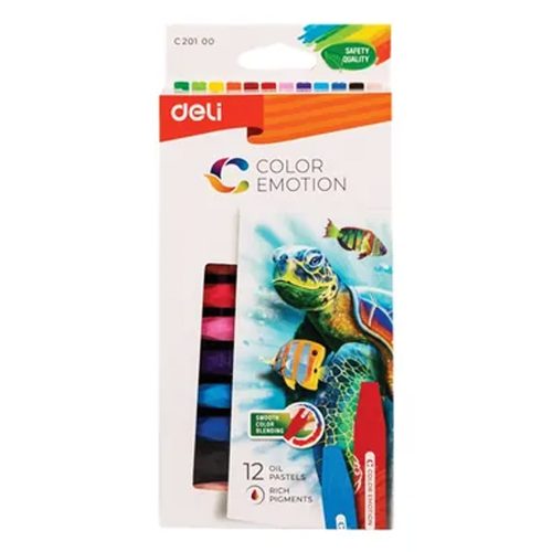 Oil Pastel Ref C20100
12 Colors
Deli