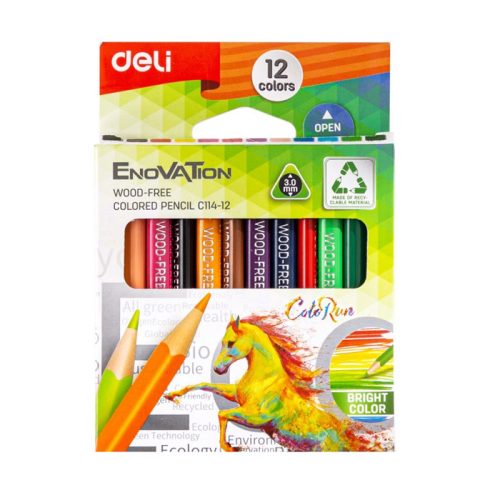 Colored Pencil Ref C114-12
12 Colors
Deli