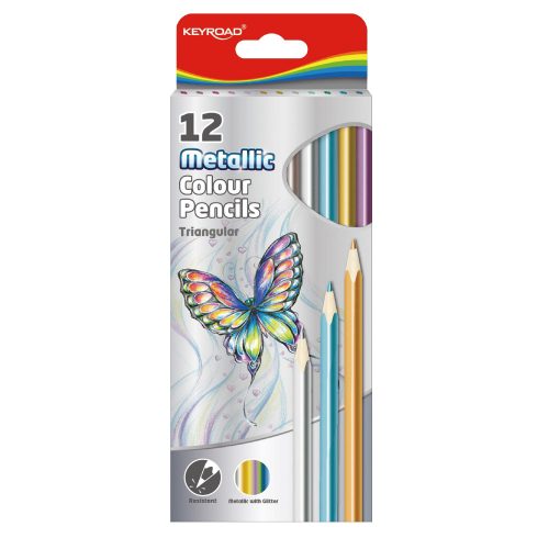 Colored Pencil Ref KR971756
12 pcs, Metallic Color
KeyRoad