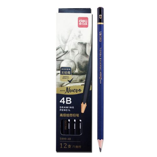 Wood Pencil Ref S999-4B
4B Arte Nuevo [Pk 12]
Deli