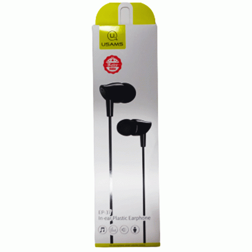Earphone EP37
In Ear Plastic, Length: 1.2m
Usams