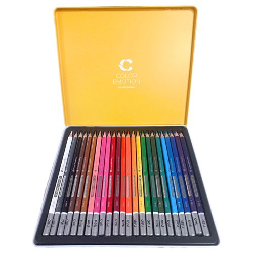 Colored pencil Ref C00225
24 color Emotion, Ergonomic Shape
Deli - Image 2