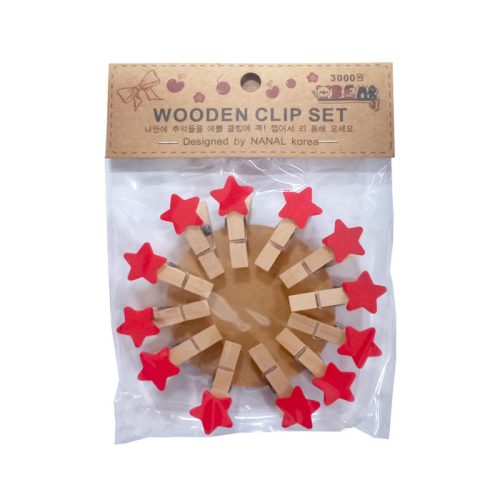 Wooden Clip Ref WW6772-145
Stars [Pk 12]
FW