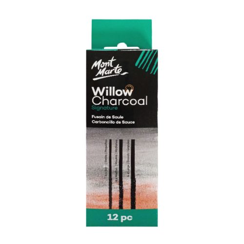 Willow Charcoal Ref MCG0057
Set Of 12 Pcs
Mont Marte