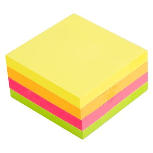 Sticky Notes Fluo Ref A03003
3"*3", 100 Shts x 4 Col
Deli