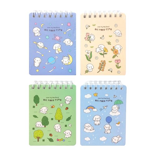 Spiral Notebook Ref L98100
A7 , 100 Sheets Chekered , Double Wire , Forest Cute
Deli - Image 2