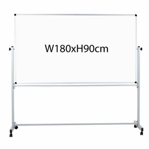 Mobile White Board Ref 7884 (Double Side)
W180*H90cm, Aluminium Frame
Deli