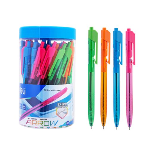 Ball Point Pen Ref EQ02736
Mini Tip:0.7mm, Assorted Colors
Deli - Image 2