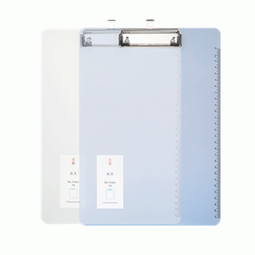 Clip Board Single Ref 72605
A4 Asssorted, PP Material
Deli