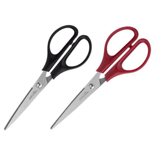 Scissors Ref M600
170mm, [Black & Red]
Deli - Image 2