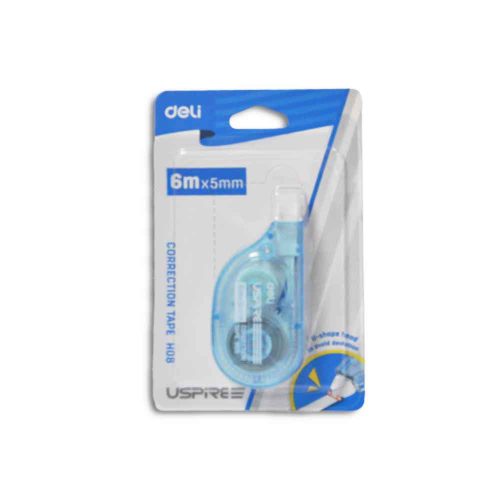 Correction Tape Ref EH08
5mm*6m
Deli
