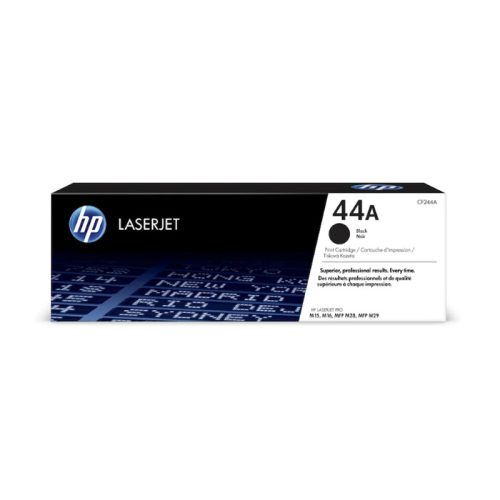 Laserjet Toner CF244A
Black 10000 Pages HP 44A
Hewlett Packard