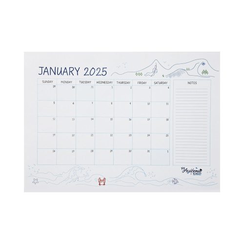 Desk Planner A3 2026
12 Pages Monthly
My Academia