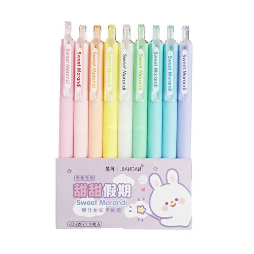 Gel Pen Ref JD2207
0.7mm Sweet Morandi [Pk 9]
MeliMelo